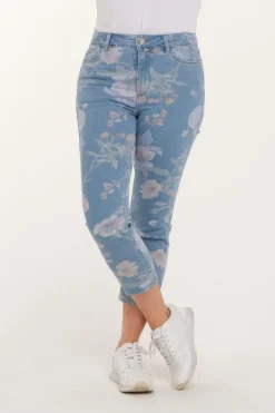Siri denim capri