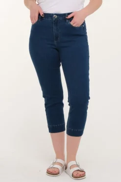 Siri denim capri