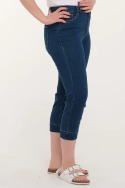 Siri denim capri
