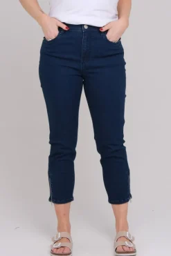 Siri denim capri